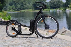 Kickbike E-Cruiser Max step